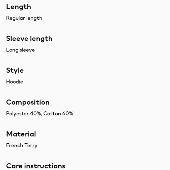 🆕️NWT H&M Hoodie in 'Dark Taupe', Size XL - Picture 9 of 16